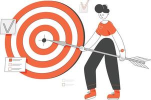 Targets for the advertising campaign vector