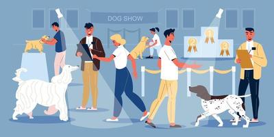 Dog Show Illustration vector