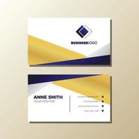 professional business card template vector