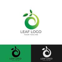 Tree leaf logo template design vector , icon illustration