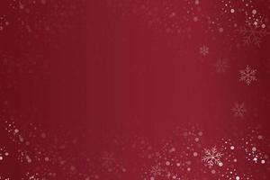 Background red gradient glitter snow abstract background texture for Christmas. photo