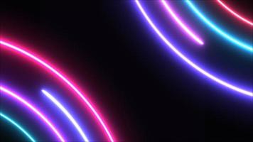 Neon running lasers technology background photo