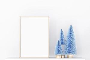 Frame mockup Christmas - 1010 photo