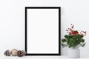 Frame mockup Christmas - 1015 photo