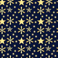 star Seamless Pattern Design vector