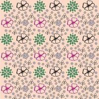 Flower Seamless Pattern Design vector