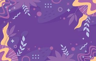 Flat Purple Abstract Background vector