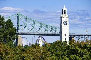 el gran reloj de montreal. foto