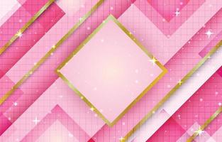 Abstract Pink Background Template vector