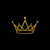 Crown. Crown logo vector. Royal Crown Logo image. Crown icon simple sign. Crown icon flat vector design illustration.