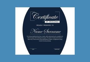 Free Vector Certificate Design