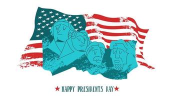 Happy Presidents' Day vector