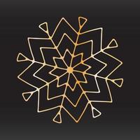 unique snowflake christmas vector design for brochure banner card sticker