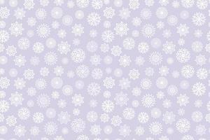 snow flake Christmas seamless pattern delicate dusty color vector