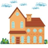 Flat Design Home vector