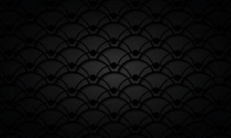 Abstract black background vector design, banner pattern, background template. Suitable for various background design, template, banner, poster, presentation, etc.