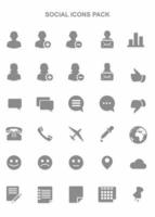 icons for web and mobile applications vector