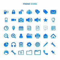 Set of Icons for Web vector