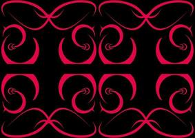 vector graphic design pattern ornament with line art tattoo style. simple and unique design. for background wallpaper, backdrop, cover, and can be printed. modern templates.