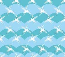 seamless pattern background with flying geese vector design. blue texture .simple and unique design. for background wallpaper, backdrop, cover, and can be printed. modern templates.