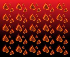 seamless pattern fire illustration vector design. black red texture. for background wallpaper, backdrop, cover, and can be printed. modern templates.