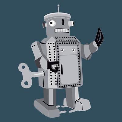 toy metal robot