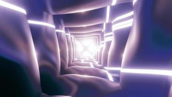 túnel cuadrado surrealista video