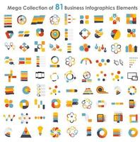 Collection of Infographic Templates for Business Vector Illustration