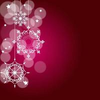 Abstract Beauty Christmas and New Year Background. Vector Illustration