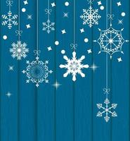 Abstract Beauty Christmas and New Year Background. Vector Illustration