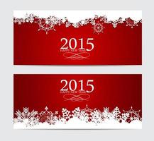 Abstract Beauty 2015 New Year Background. Vector Illustration