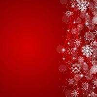 Abstract Beauty Christmas and New Year Background. Vector Illust