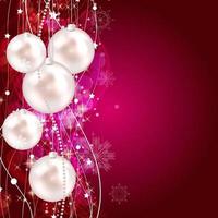 Abstract Beauty Christmas and New Year Background. Vector Illust