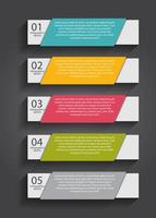 Infographic Templates for Business Vector Illustration.