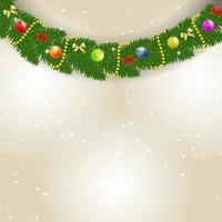 Abstract beauty Christmas and New Year background. vector illust