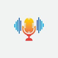 Microphone with sound wave vector