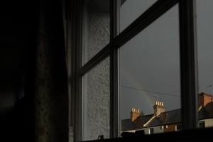 Rainbow in Oxford, England photo