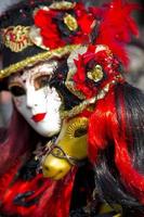 Venecia, Italia 2013 - Persona con máscara de carnaval veneciano