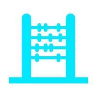 Abacus on white background vector