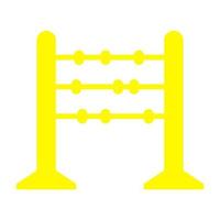 Abacus on white background vector