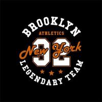 Brooklyn New York Legendary T... vector