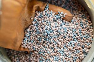 The use of chemical fertilizers in agriculture
