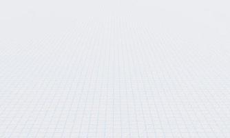 Graph paper textured grid line background. Education and Engineering concept. 3D illustration rendering photo