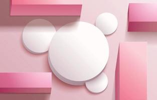 3D Pink Background vector