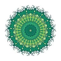 Mandala Line Template vector