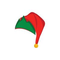 christmas elf hats vector