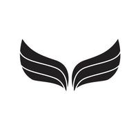 wing logo sign vector