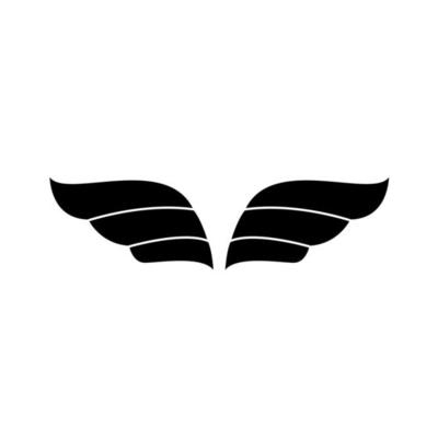 wing logo sign