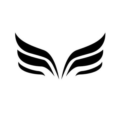 wing logo sign