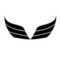 wing logo icon vector